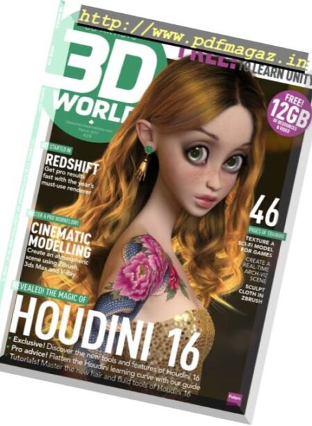 3D World UK – March 2017 Cover