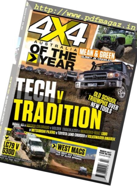 4×4 Magazine Australia – March 2017 Cover