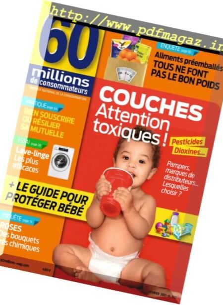60 millions de consommateurs – Fevrier 2017 Cover