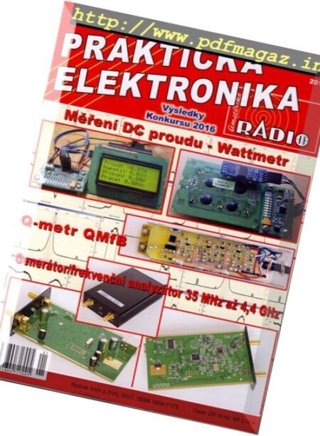 A Radio. Prakticka Elektronika – N 1, 2017 Cover