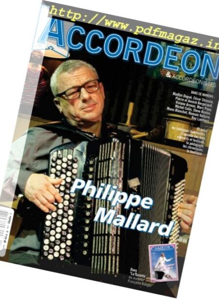 Accordeon et accordeonistes – Fevrier 2017 Cover