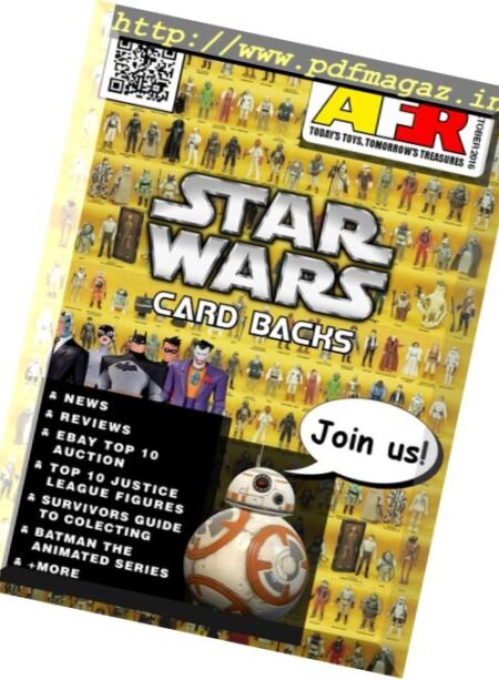 Action Figure Resource Magazine – October 2016 Cover