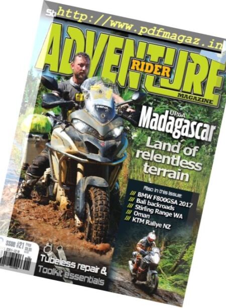 Adventure Rider – February-March 2017 Cover