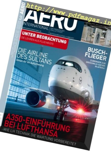 Aero International – Marz 2017 Cover