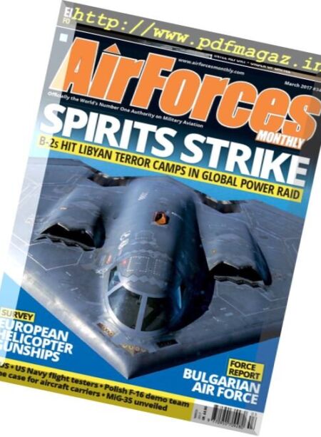 Air Forces Monthly – March 2017 Cover