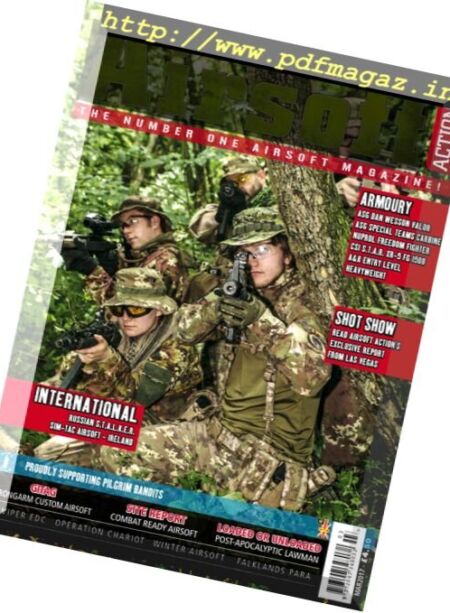 Airsoft Action – March 2017 Cover
