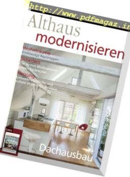 Althaus Modernisieren – Februar-Marz 2017