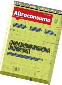 Altroconsumo – Febbraio 2017