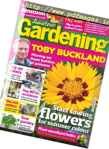 Amateur Gardening – 11 February 2017 Cover