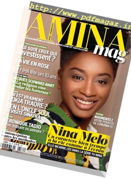 Amina Mag – Fevrier 2017 Cover
