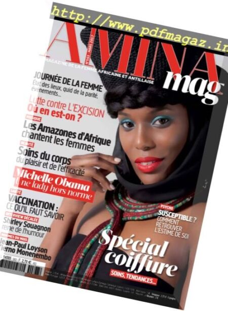 Amina Mag – Mars 2017 Cover