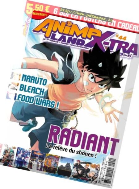 AnimeLand X-tra – Janvier-Mars 2017 Cover