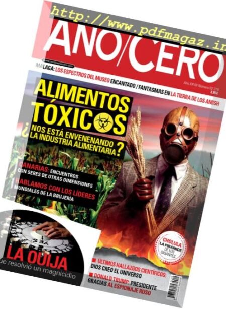 Ano Cero – Febrero 2017 Cover