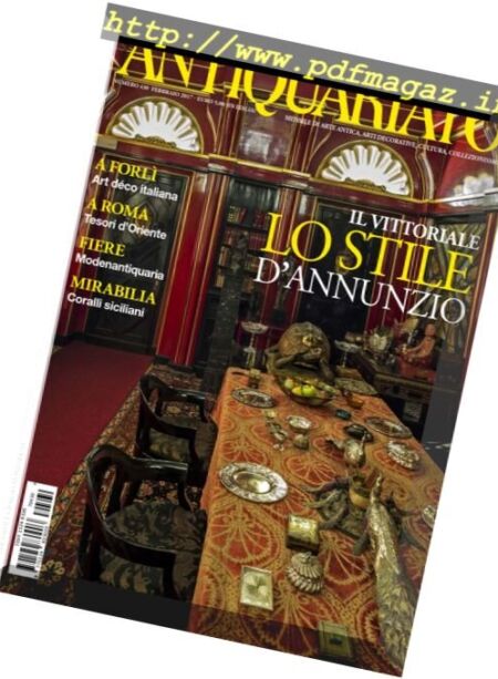 Antiquariato – Febbraio 2017 Cover