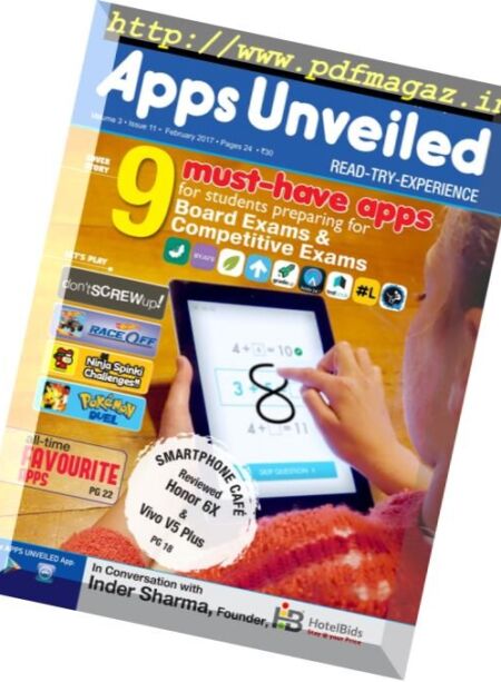 Apps Unveiled – February 2017 Cover