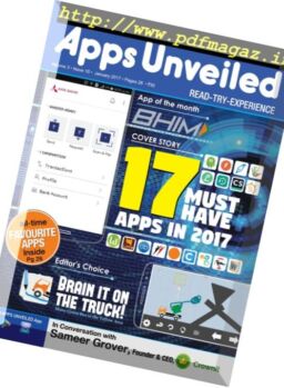 Apps Unveiled – January 2017