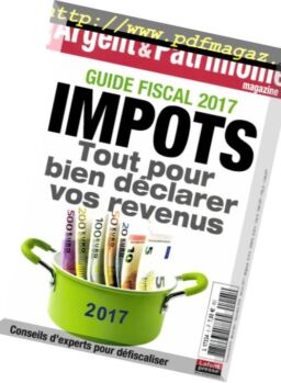 Argent & Patrimoine – Novembre 2016 – Janvier 2017