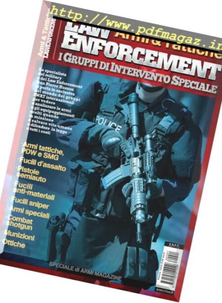 Armi Magazine – Armi & Tattiche Law Enfrocement – I Gruppi di Intervento Speciale 2016 Cover