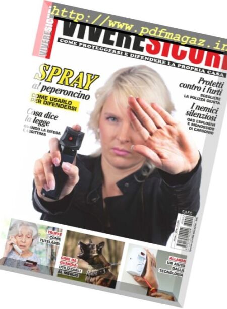 Armi Magazine – Vivere Sicuri 2016 Cover