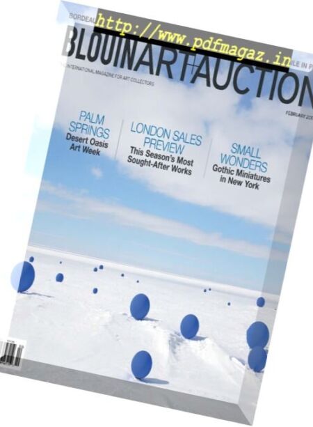 Art+Auction – February 2017 Cover