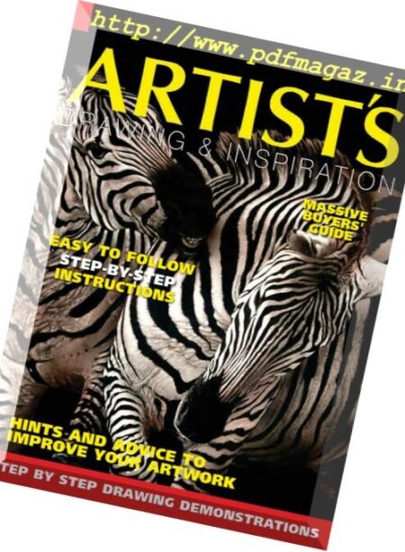 Artists Drawing and Inspiration – Issue 24, 2017 Cover