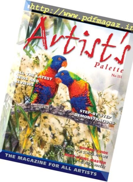 Artist’s Palette – Issue 151, 2017 Cover
