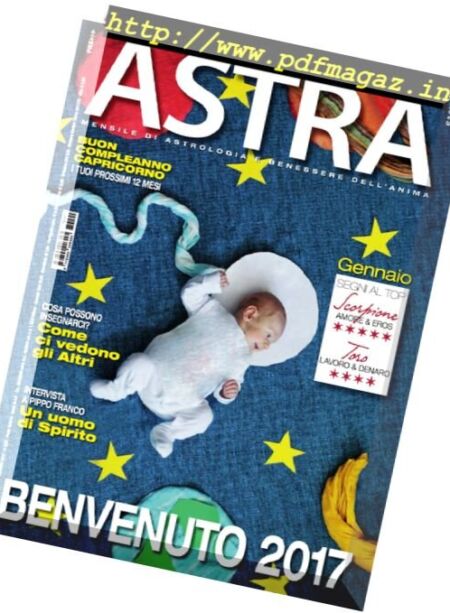 Astra – Gennaio 2017 Cover