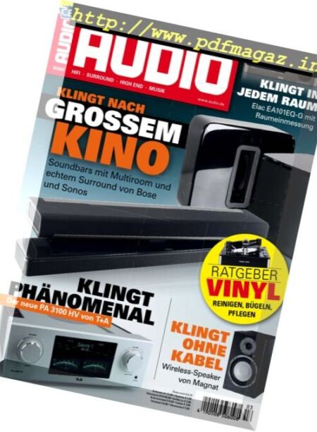Audio – Marz 2017 Cover