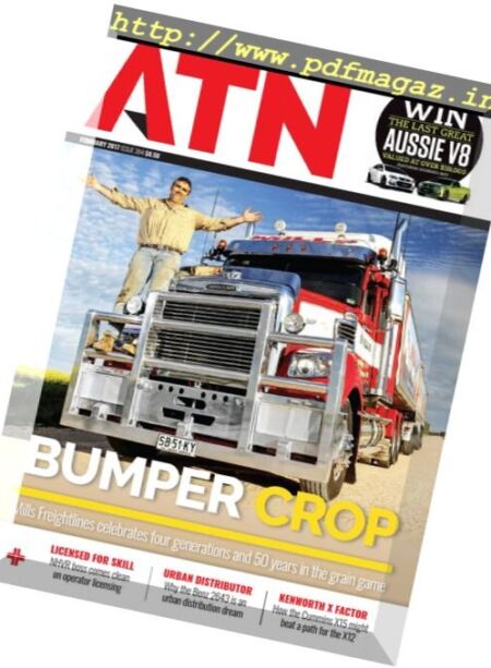 Australasian Transport News (ATN) – February 2017 Cover
