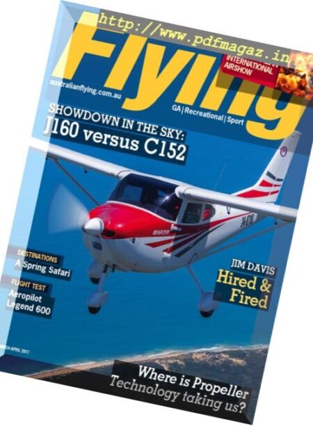 Australian Flying – March-April 2017 Cover