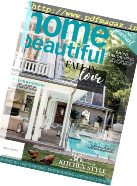 Australian Home Beautiful – March 2017 Cover