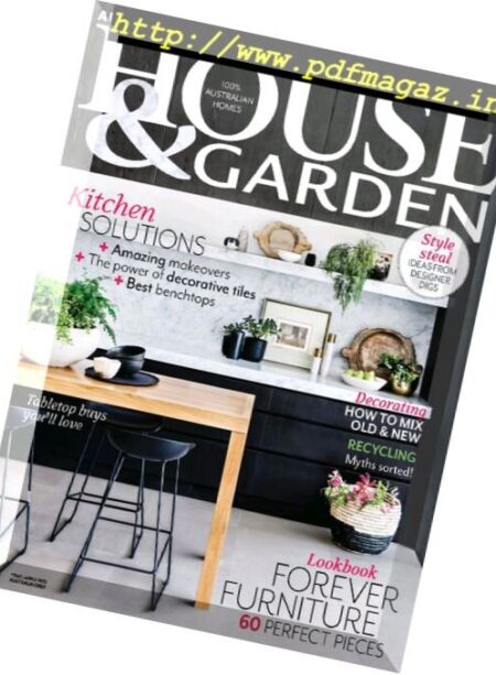 Australian House & Garden – March 2017 Cover