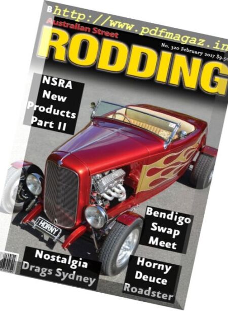 Australian Street Rodding – February 2017 Cover