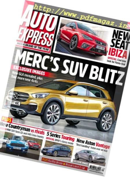 Auto Express – 1-7 February 2017 Cover