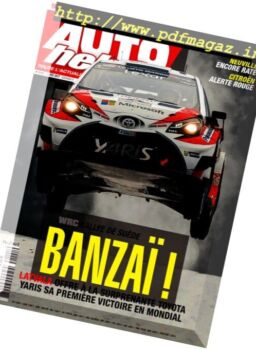 Auto Hebdo – 15 Fevrier 2017