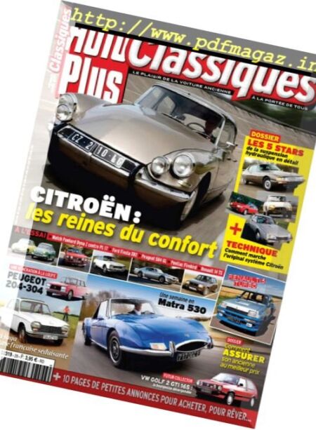 Auto Plus Classiques – Fevrier-Mars 2017 Cover