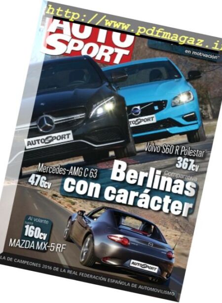 Auto Sport – 31 Enero 2017 Cover
