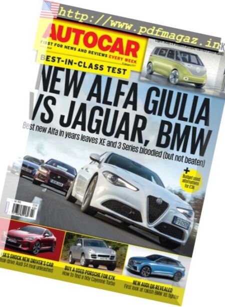 Autocar UK – 11 January 2017 Cover