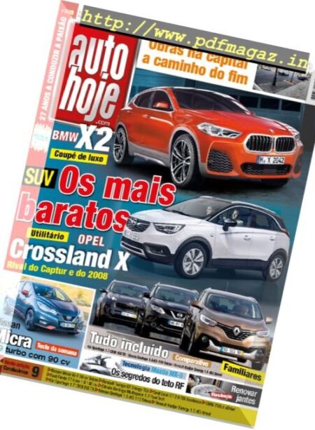 Autohoje – 19 Janeiro 2017 Cover