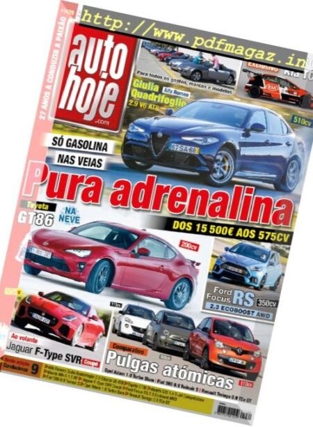 Autohoje – 26 Janeiro 2017 Cover