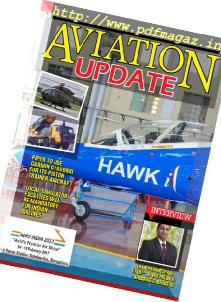 Aviation Update – February 2017 Cover