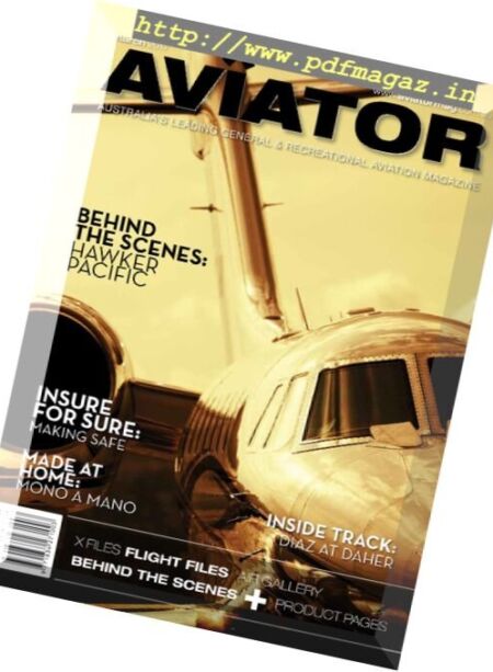 Aviator – March 2017 Cover