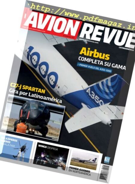 Avion Revue Internacional Latino – Febrero 2017 Cover