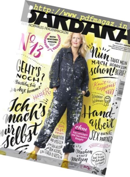 Barbara – Marz 2017 Cover