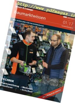 Bau Markt Manager – Baumarktwissen – Nr.1, 2017