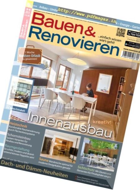 Bauen & Renovieren – Marz-April 2017 Cover