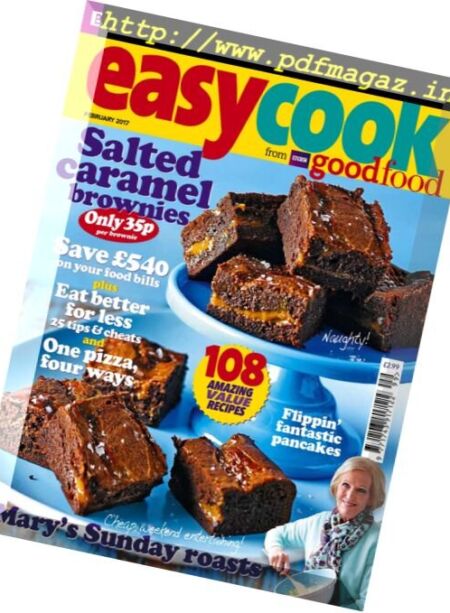 BBC Easy Cook – February 2017 Cover