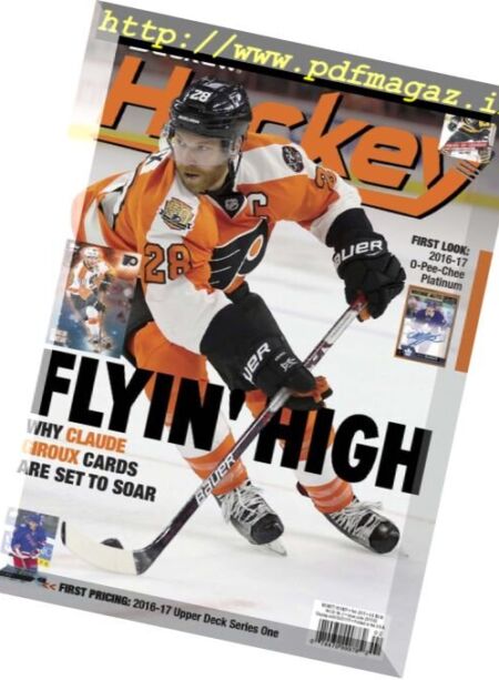 Beckett Hockey – February 2017 Cover