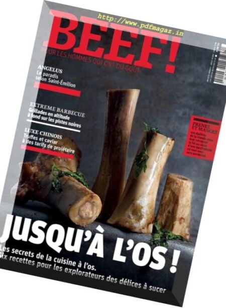 Beef! France – Fevrier-Mars 2017 Cover