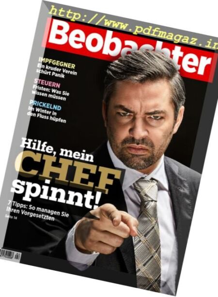 Beobachter – 17 Februar 2017 Cover